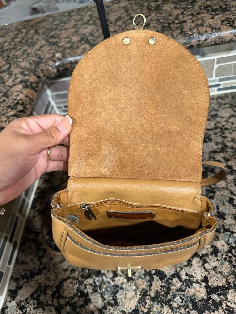 Patricia Nash Bags Nash Rocca Saddle Crossbody Bag